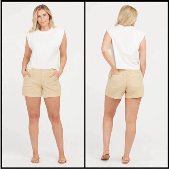 NWT Spanx twill short - Picture 2 of 8